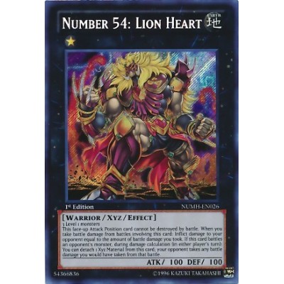 Number 54: Lion Heart - NUMH-EN026