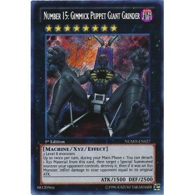 Number 15: Gimmick Puppet Giant Grinder - NUMH-EN027