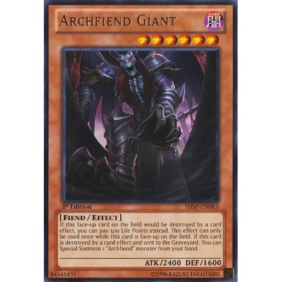 Archfiend Giant - SHSP-EN083