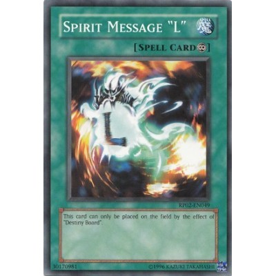 Spirit Message "L" - RP02-EN049