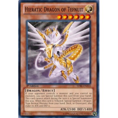 Hieratic Dragon of Tefnuit - SDBE-EN010