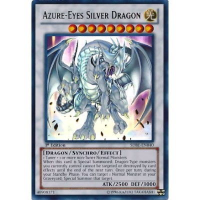 Azure-Eyes Silver Dragon - SDBE-EN040