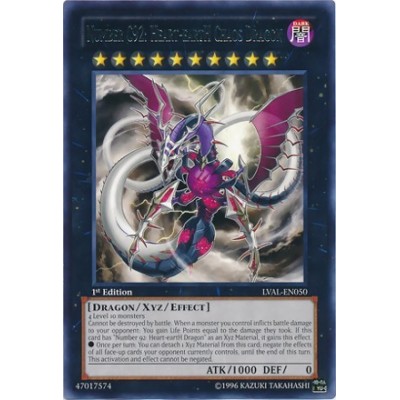 Number C92: Heart-eartH Chaos Dragon - LVAL-EN050