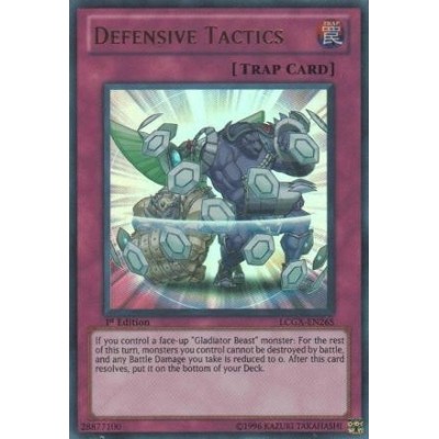 Defensive Tactics - GLAS-EN083 - Super Rare