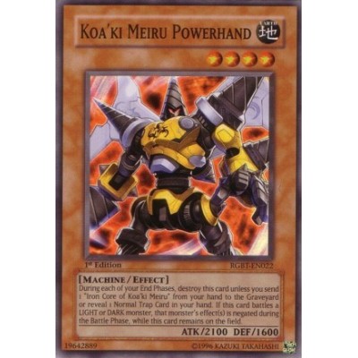 Koa'ki Meiru Powerhand - RGBT-EN022 x