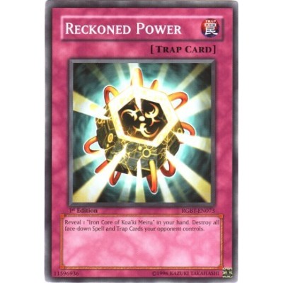 Reckoned Power - RGBT-EN073