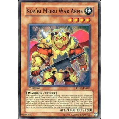 Koa'ki Meiru War Arms - RGBT-EN081