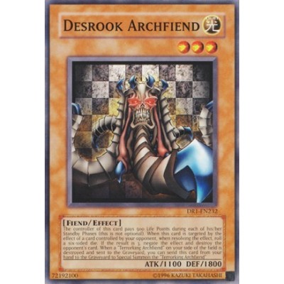 Desrook Archfiend - DR1-EN232